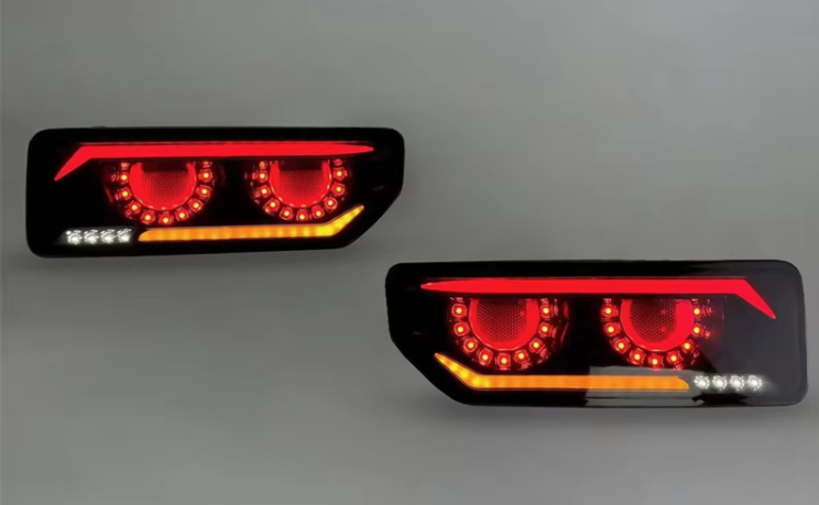 Angry eyed tail lights